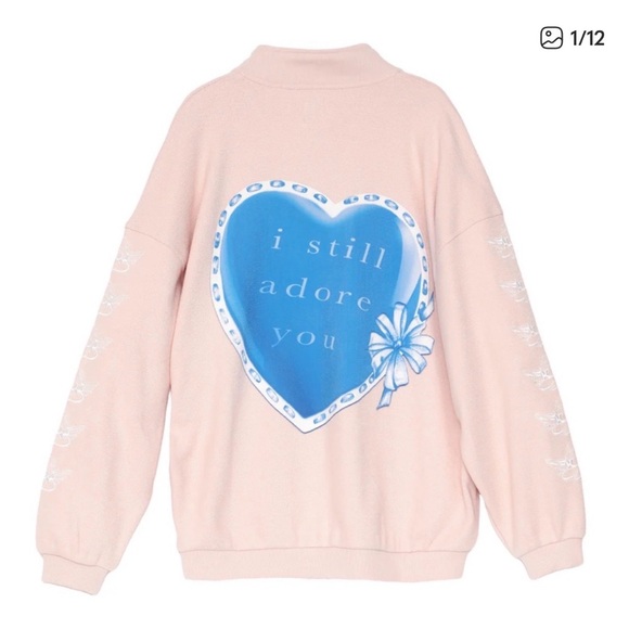 Boys Lie Adore You Henley Crewneck - Picture 2 of 8